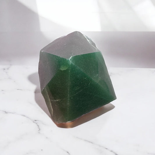 Green Aventurine Top Polish 8cm High | Crystal | The Ethereal Crystal Witch