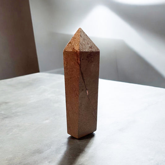 Pyrite Tower 9cm High | Crystal | The Ethereal Crystal Witch