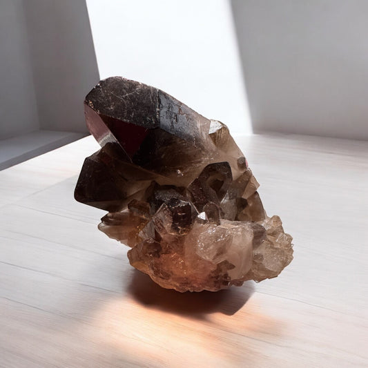 Smokey Quartz Cluster Large 8cm Tall | Crystal | The Ethereal Crystal Witch