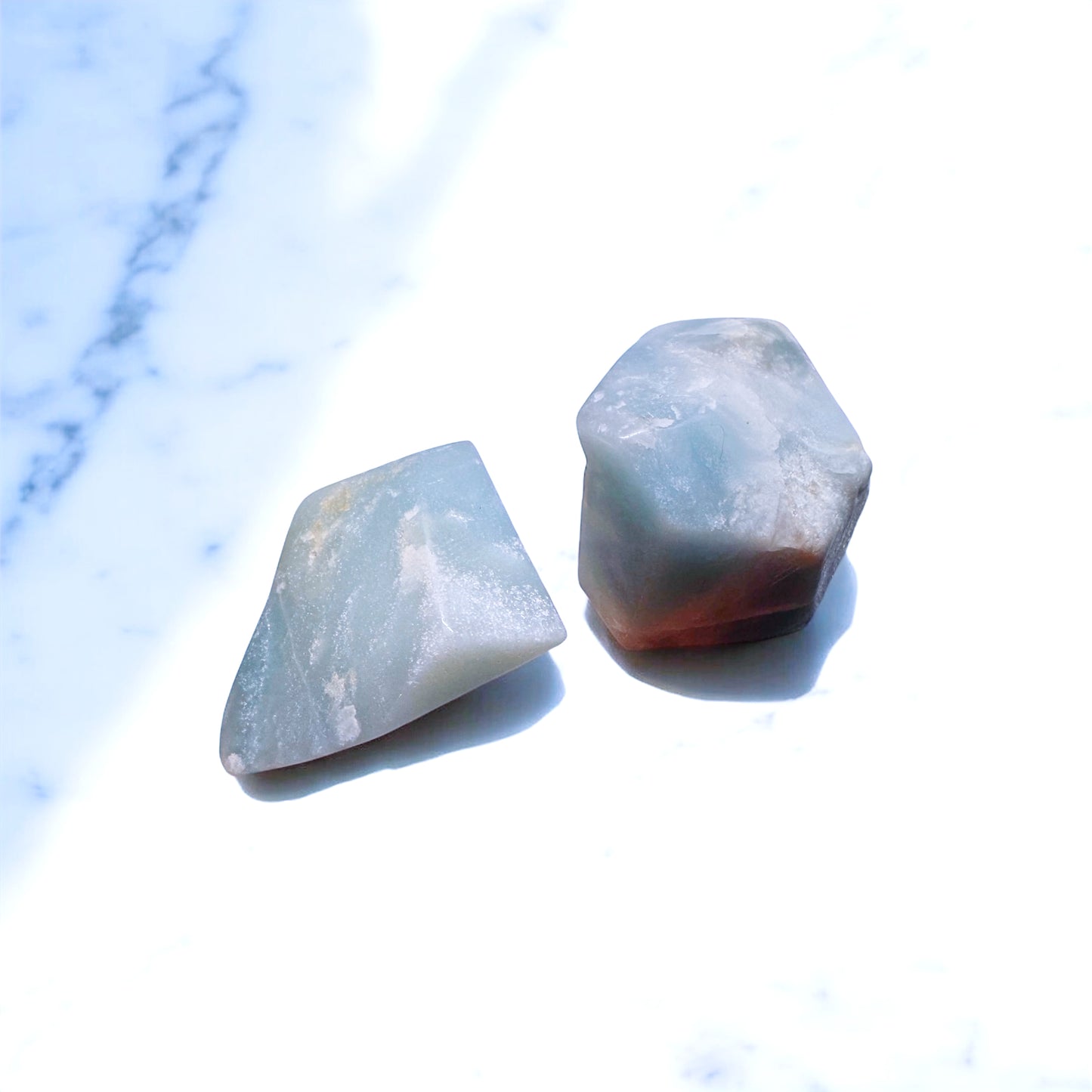 Aquamarine Tumbled 3cm Wide | Crystal | The Ethereal Crystal Witch