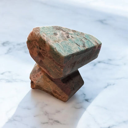 Smokey Amazonite Free Form 8cm Tall | Crystal | The Ethereal Crystal Witch