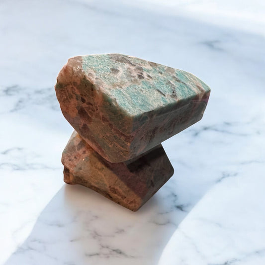 Smokey Amazonite Free Form 8cm Tall | Crystal | The Ethereal Crystal Witch