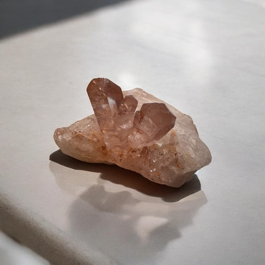 Tangerine Quartz Cluster 9cm Wide | Crystal | The Ethereal Crystal Witch