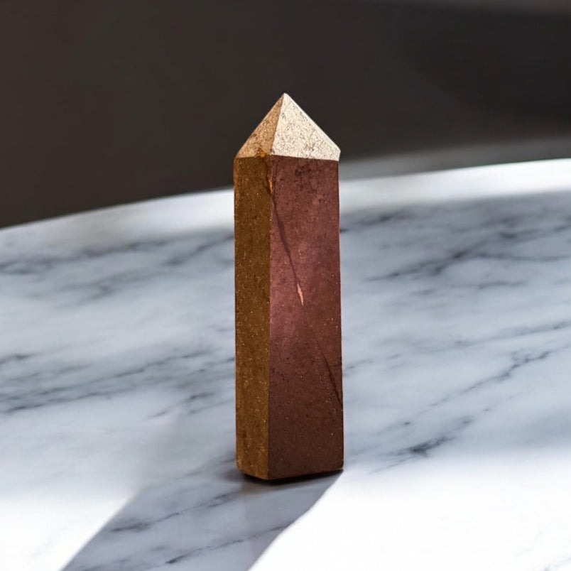 Pyrite Tower 9cm High | Crystal | The Ethereal Crystal Witch