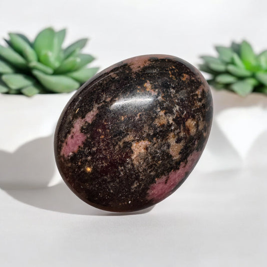Rhodonite Free Form 8cm high | Crystal | The Ethereal Crystal Witch