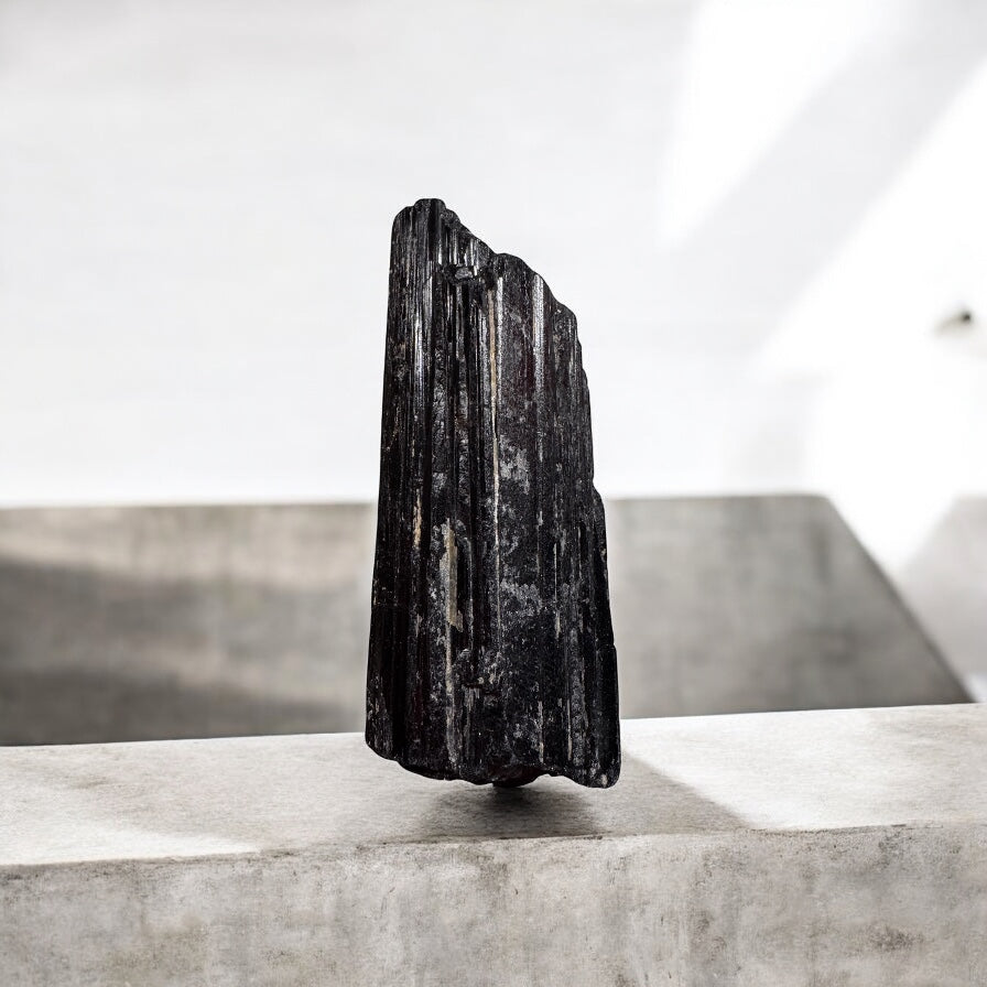 Black Tourmaline Raw 8cm | Crystal | The Ethereal Crystal Witch