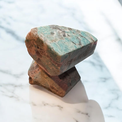 Smokey Amazonite Free Form 8cm Tall | Crystal | The Ethereal Crystal Witch