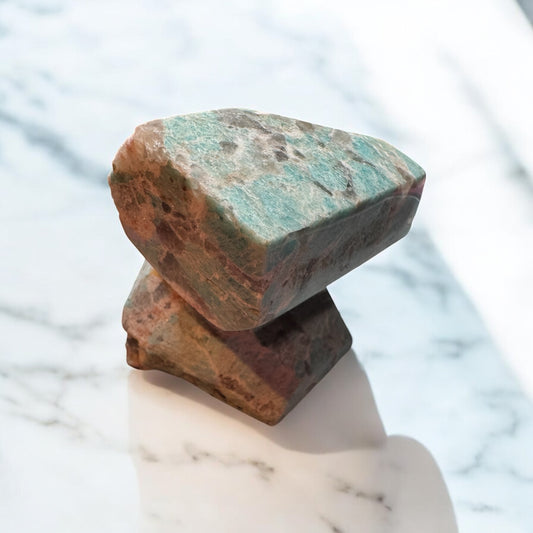 Smokey Amazonite Free Form 8cm Tall | Crystal | The Ethereal Crystal Witch