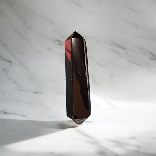 Black Obsidian DT Wand 10cm Long | Crystal | The Ethereal Crystal Witch