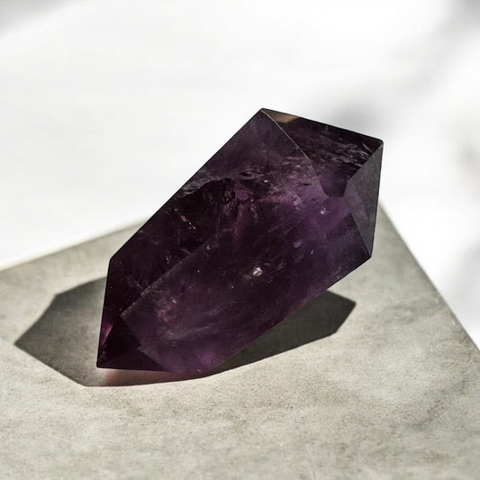 Amethyst Vogal Wand Mini 6cm Long | Crystal | The Ethereal Crystal Witch